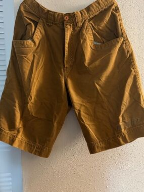 Othr Men's Cargo Shorts in Mustard Brown